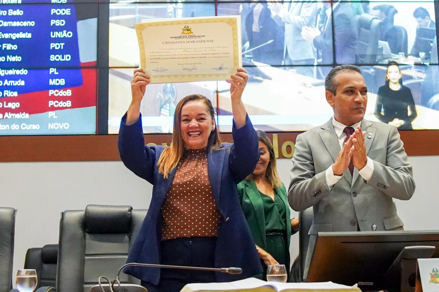 Vereadora Rosana da Saúde é homenageada com o título de Cidadã Maranhense